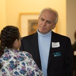 Two guests in conversation